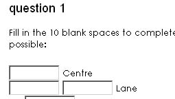 Memorizing Address Test software