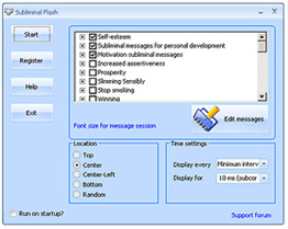 Subliminal Flash Software Free